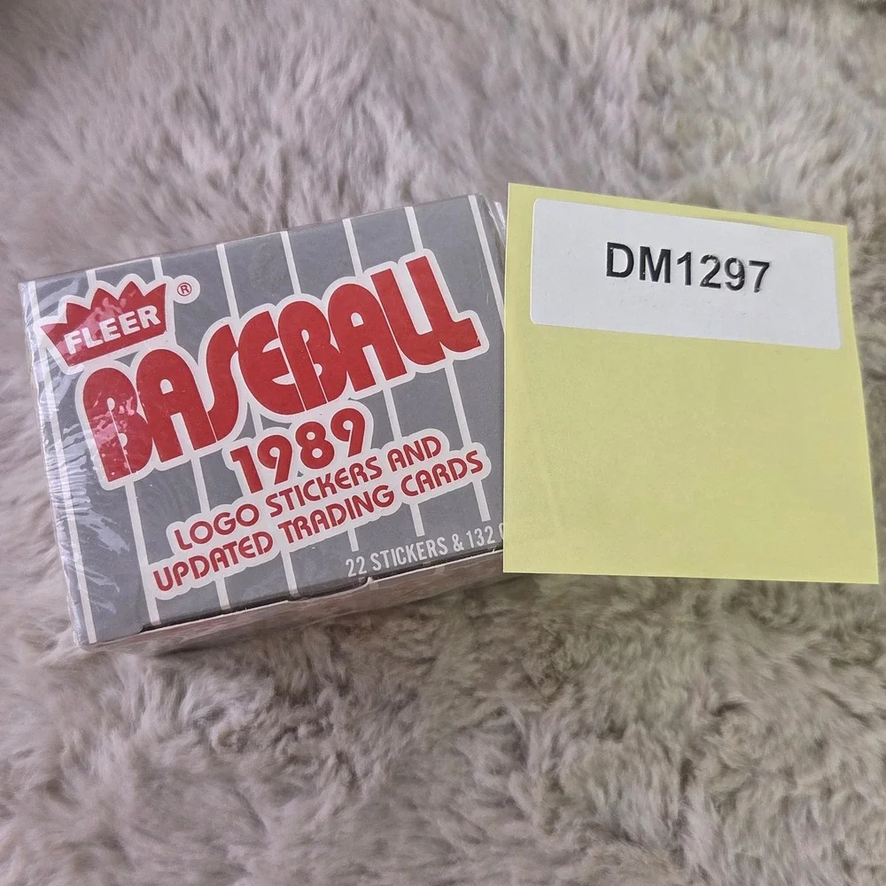 1989 Fleer Update Factory Sealed Set 132 Cards + Logo Stickers